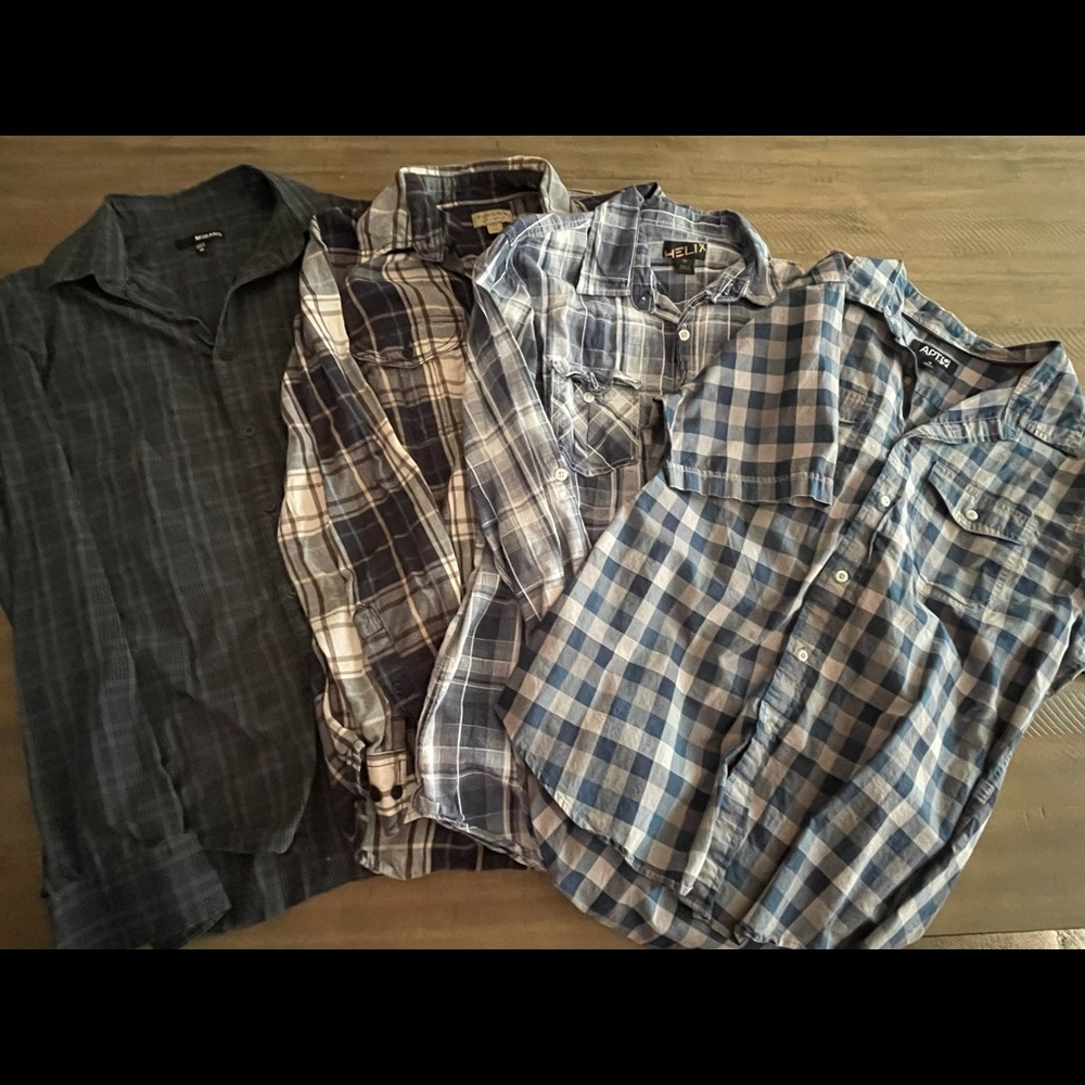 4 for 1 Various colors and styles, plaids